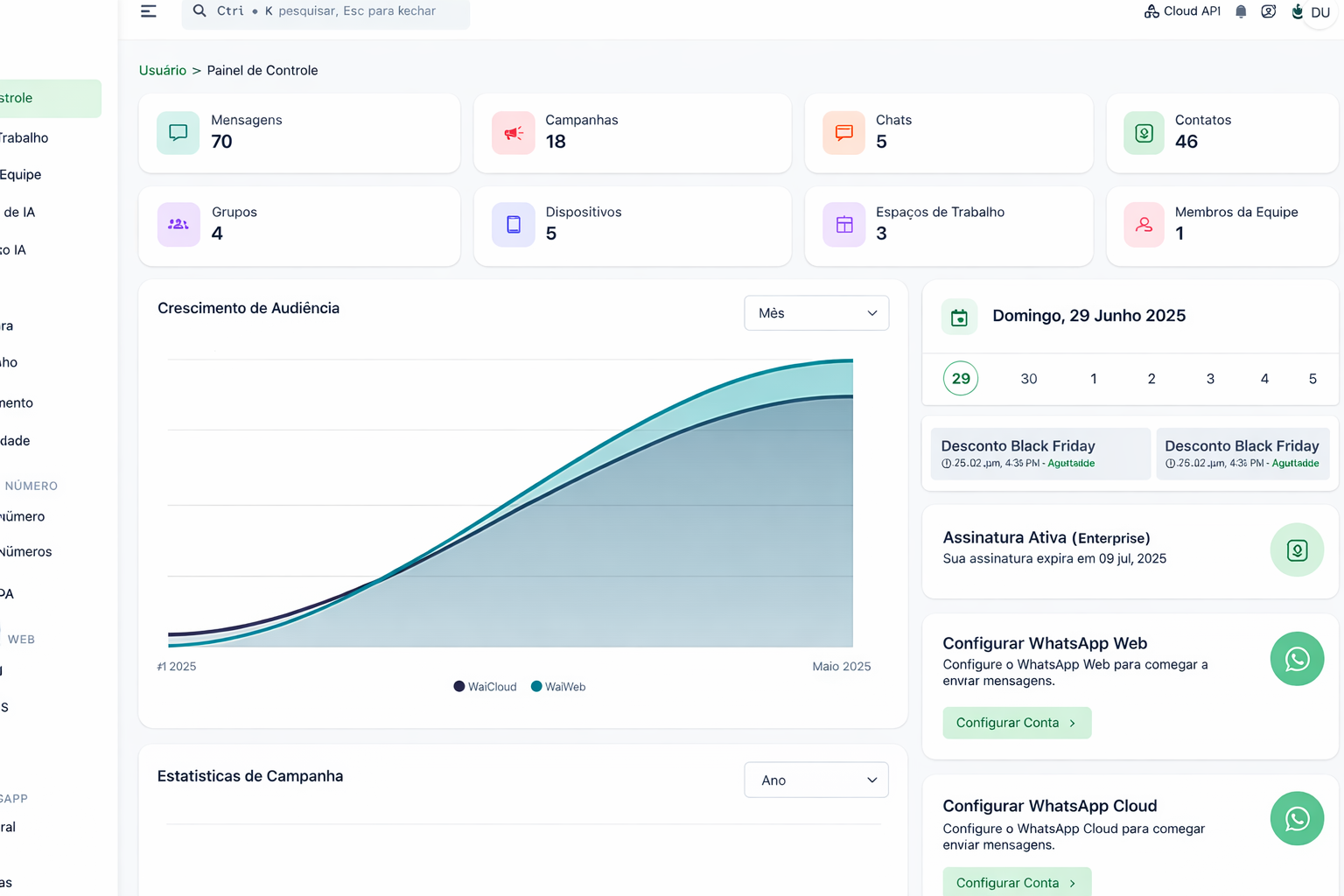 Ferramentas de Marketing e Automação de Chat com IA